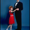 Allison Smith as Annie and Harve Presnell as Daddy Warbucks in a scene from the Broadway production of the musical "Annie." (New York)
