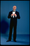 Harve Presnell as Daddy Warbucks in a scene from the Broadway production of the musical "Annie." (New York)