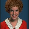 Mollie Hall as Annie in a scene from a touring company of the musical "Annie."