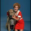 Mollie Hall as Annie w. Sandy in a scene from a touring company of the musical "Annie."