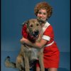 Mollie Hall as Annie w. Sandy in a scene from a touring company of the musical "Annie."