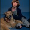Mollie Hall as Annie w. Sandy in a scene from a touring company of the musical "Annie."