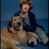 Mollie Hall as Annie w. Sandy in a scene from a touring company of the musical "Annie."