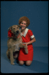 Mollie Hall as Annie w. Sandy in a scene from a touring company of the musical "Annie."