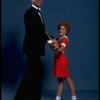 Mollie Hall as Annie and Ron Holgate as Daddy Warbucks in a in a scene from a touring company of the musical "Annie."