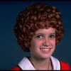 Alyson Kirk as Annie in a scene from the Broadway company of the musical "Annie."