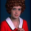 Alyson Kirk as Annie in a scene from the Broadway company of the musical "Annie."