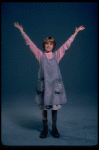 Alyson Kirk as Annie in a scene from the Broadway company of the musical "Annie."