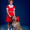 Kathleen Sisk as Annie w. Sandy in a scene from a touring company of the musical "Annie." (Atlanta)