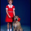 Kathleen Sisk as Annie w. Sandy in a scene from a touring company of the musical "Annie." (Atlanta)