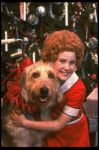 Kathleen Sisk as Annie w. Sandy in a scene from a touring company of the musical "Annie." (Atlanta)