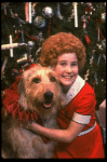Kathleen Sisk as Annie w. Sandy in a scene from a touring company of the musical "Annie." (Atlanta)
