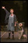 Kathleen Sisk as Annie w. Sandy in a scene from a touring company of the musical "Annie." (Atlanta)