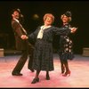 Marcia Lewis as Miss Hannigan w. Robert Fitch as Rooster and Lily in a scene from a touring company of the musical "Annie." (Westbury)