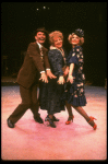 Marcia Lewis as Miss Hannigan w. Robert Fitch as Rooster and Lily in a scene from a touring company of the musical "Annie." (Westbury)