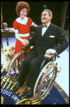 Annie, Sandy and FDR in a scene from a touring company of the musical "Annie." (Westbury)