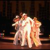Actress Liza Minnelli and dancers performing "City Lights" in a scene from the Broadway production of the musical "The Act.