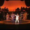Actress Liza Minnelli and dancers performing "City Lights" in a scene from the Broadway production of the musical "The Act.