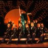 Actress Liza Minnelli, future choreographer Wayne Cilento (2L) and dancers in a scene from the Broadway production of the musical "The Act.