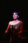 Actress Liza Minnelli in a scene from the Broadway production of the musical "The Act." (New York)