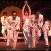 Actress Liza Minnelli, future choreographer Wayne Cilento (2L) and dancers in a scene from the Broadway production of the musical "The Act." (New York)