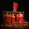 Actress Liza Minnelli and dancers in a scene from the Broadway production of the musical "The Act." (New York)
