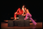 Actress Liza Minnelli and dancer Roger Minami in a scene from the Broadway production of the musical "The Act." (New York)