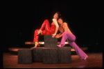 Actress Liza Minnelli and dancer Roger Minami in a scene from the Broadway production of the musical "The Act." (New York)