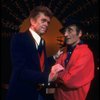 L-R) Actors Barry Nelson and Arnold Soboloff in a scene from the Broadway production of the musical "The Act." (New York)