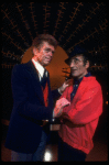 L-R) Actors Barry Nelson and Arnold Soboloff in a scene from the Broadway production of the musical "The Act." (New York)
