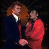 L-R) Actors Barry Nelson and Arnold Soboloff in a scene from the Broadway production of the musical "The Act." (New York)