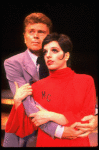 Actors Liza Minnelli and Barry Nelson in a scene from the Broadway production of the musical "The Act." (New York)