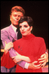 Actors Liza Minnelli and Barry Nelson in a scene from the Broadway production of the musical "The Act." (New York)