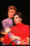 Actors Liza Minnelli and Barry Nelson in a scene from the Broadway production of the musical "The Act." (New York)
