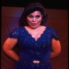 Armelia McQueen singing "Squeeze Me" in a scene from the Broadway production of the musical "Ain't Misbehavin'." (New York)