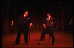 R-L) Ken Page and Andre De Shields performing "Fat And Greasy" in a scene from the Broadway production of the musical "Ain't Misbehavin." (New York)