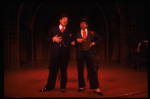 R-L) Ken Page and Andre De Shields performing "Fat And Greasy" in a scene from the Broadway production of the musical "Ain't Misbehavin." (New York)