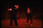 R-L) Ken Page and Andre De Shields performing "Fat And Greasy" in a scene from the Broadway production of the musical "Ain't Misbehavin." (New York)
