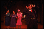 L-R) Armelia McQueen, Nell Carter, Charlaine Woodard and Ken Page in a scene from the Broadway production of the musical "Ain't Misbehavin." (New York)