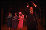 L-R) Armelia McQueen, Nell Carter, Charlaine Woodard and Ken Page in a scene from the Broadway production of the musical "Ain't Misbehavin." (New York)