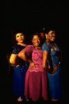 L-R) Armelia McQueen, Charlaine Woodard and Nell Carter in a scene from the Broadway production of the musical "Ain't Misbehavin." (New York)