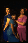 L-R) Armelia McQueen, Charlaine Woodard and Nell Carter in a scene from the Broadway production of the musical "Ain't Misbehavin." (New York)