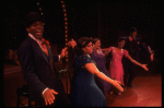 L-R) K. Page, A. McQueen, N. Carter, C. Woodard and A. De Shields in a scene from the Broadway production of the musical "Ain't Misbehavin." (New York)