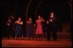 L-R) K. Page, A. McQueen, N. Carter, C. Woodard and A. De Shields in a scene from the Broadway production of the musical "Ain't Misbehavin." (New York)