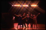 L-R) K. Page, A. McQueen, N. Carter, C. Woodard and A. De Shields in a scene from the Broadway production of the musical "Ain't Misbehavin." (New York)