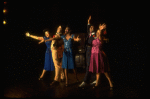 L-R) A. De Shields, C. Woodard, K. Page, N. Carter and A. McQueen in a scene from the Broadway production of the musical "Ain't Misbehavin." (New York)