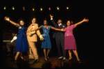 L-R) A. De Shields, C. Woodard, K. Page, N. Carter and A. McQueen in a scene from the Broadway production of the musical "Ain't Misbehavin." (New York)