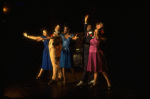 L-R) A. De Shields, C. Woodard, K. Page, N. Carter and A. McQueen in a scene from the Broadway production of the musical "Ain't Misbehavin." (New York)