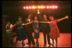 L-R) A. McQueen, K. Page, C. Woodard, A. De Shields and N. Carter in a scene from the Broadway production of the musical "Ain't Misbehavin." (New York)