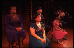 L-R) N. Carter, A. McQueen, K. Page, C. Woodard and A. De Shields in a scene from the Broadway production of the musical "Ain't Misbehavin." (New York)